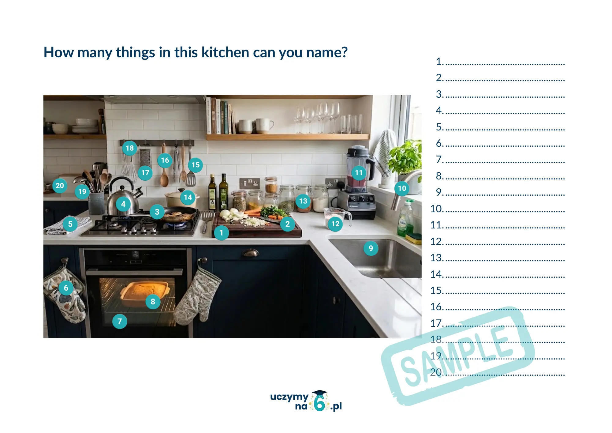 Visual English Practice (B1 / #1) - Cooking - obrazek 2