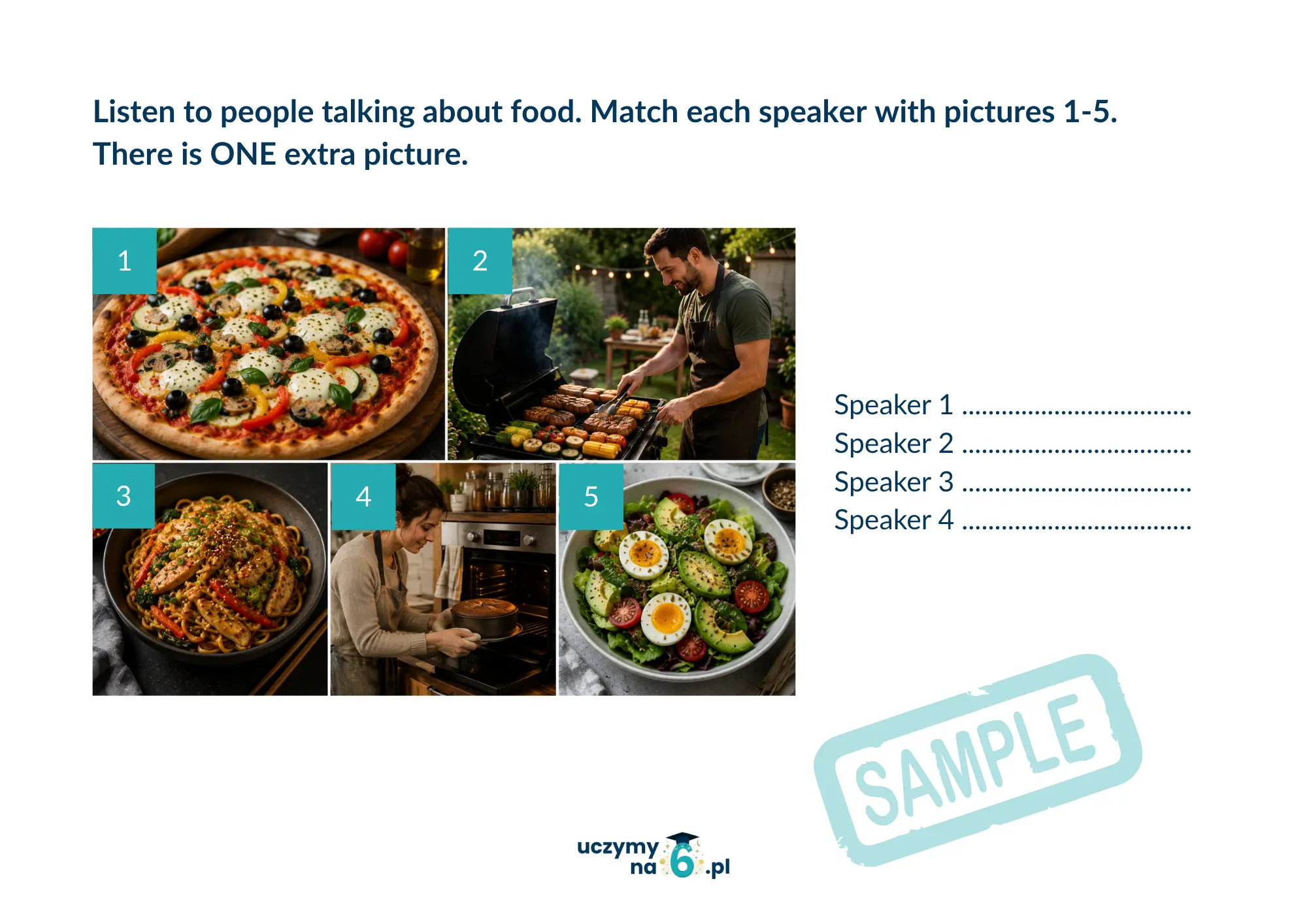 Visual English Practice (B1 / #1) - Cooking - obrazek 3