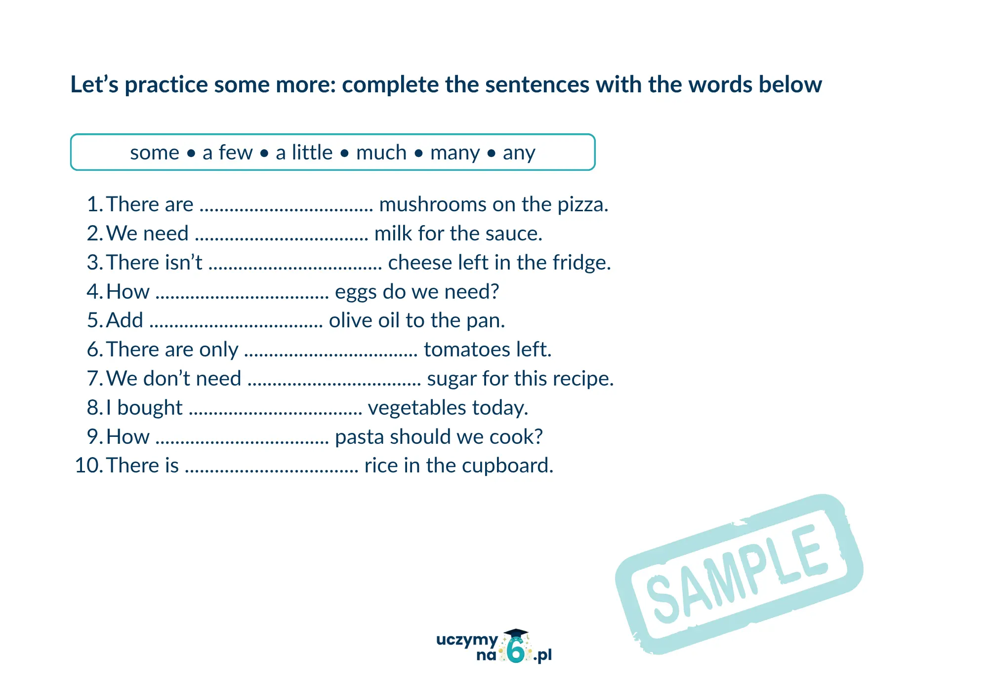 Visual English Practice (B1 / #1) - Cooking - obrazek 4