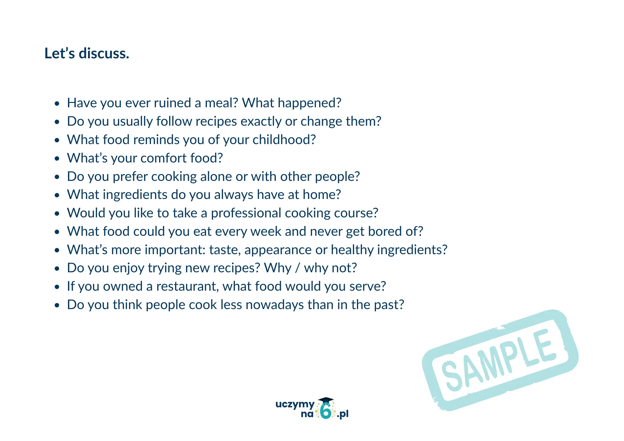 Visual English Practice (B1 / #1) - Cooking - obrazek 6